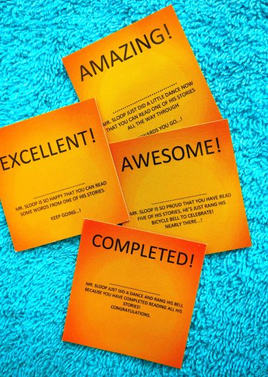 READER CARD SET READING HELPER CARDS - COLLECTOR CARDS FOR TEACHERS